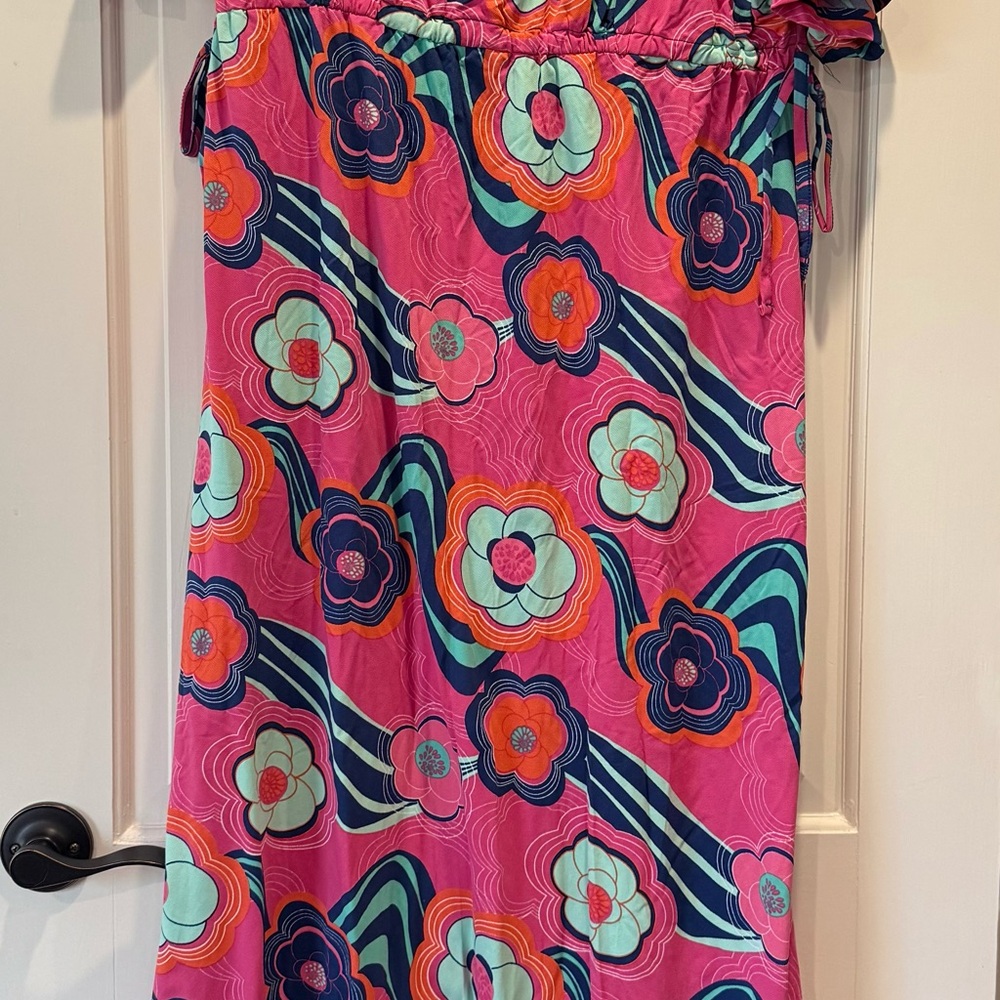 Colorful Floral Maxi Dress
